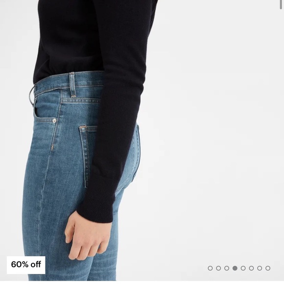Everlane The High Rise Skinny Jeans Blue Size 23 - Picture 4 of 8